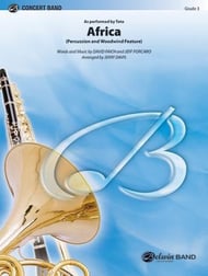 Africa Concert Band sheet music cover Thumbnail